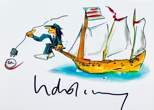 Udo lindenberg handsignierte - udo,
