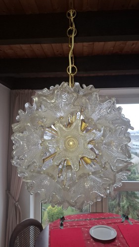 Muranoglas-Sputnik-Kronleuchte