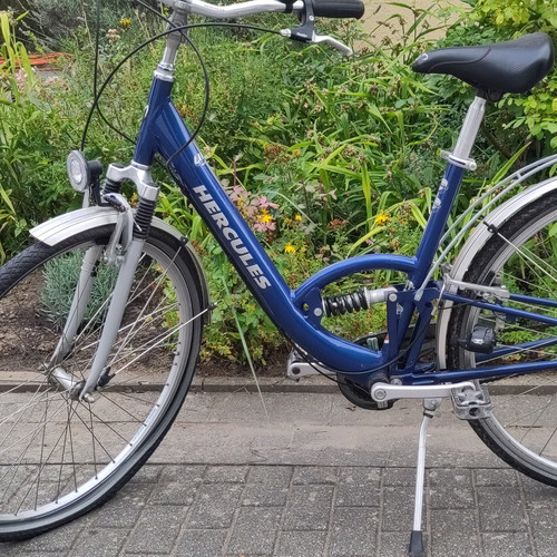 Hercules city bike blau - hercules,