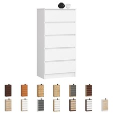 Kommode AKORD K60 mit 5 Schubladen B60 x H121 x T40 cm