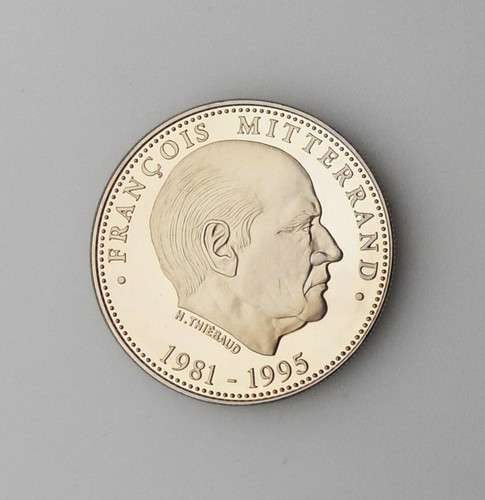 Münze françois mitterrand - münze,