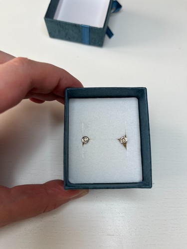 Diamant ohrringe ohrstecker - ohrringe,
