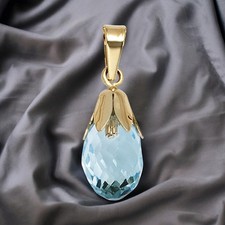 Anhänger Tropfen 333 Gold