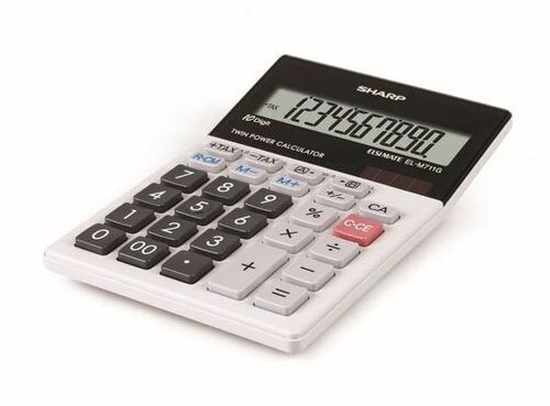 Sharp m711g 10 digit - sharp, 10-digit