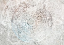 Mandala Steineffekt Orient VLIES FOTOTAPETE 3D WOHNZIMMER TAPETE WANDBILD XXL