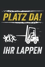 Staplerfahrer Notizbuch