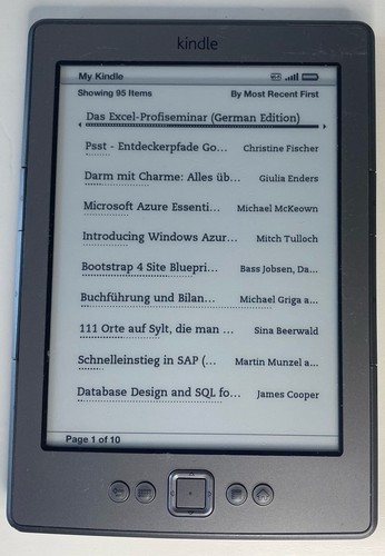 Amazon kindle generation - 4.,