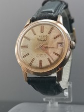 Tressa Ultra-Flat Automatik 25 Jewels Swiss Made Vintage Herren Uhr 35mm Felsa