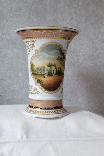 Trompetenvase vase porzellan - trompetenvase,