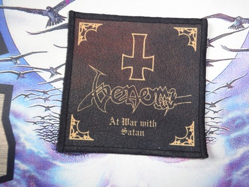 Venom patch black thrash metal - black,