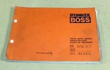 Ersatzteilliste Steinbock DFG 7 F Gabelstapler Stapler