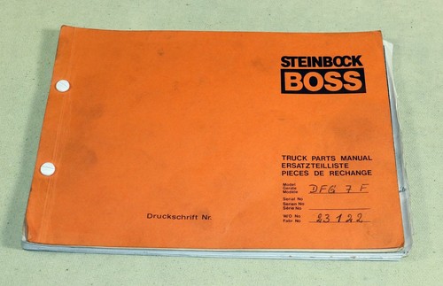 Ersatzteilliste steinbock dfg - steinbock,