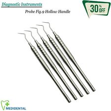 DIAGNOSEINSTRUMENTE zahnärztliche Untersuchung Explorer Sonde Abb. 9 Hohlgriff CE