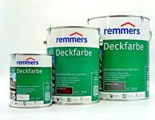 Remmers Deckfarbe Wetterschutz Farbe Holz hochdeckend innen / außen - seidenmatt