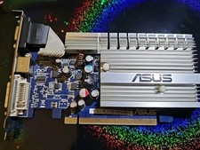 NVidia Geforce 8400GS 256MB PCIe Grafikkarte VGA DVI Passiv ASUS EN8400GS Silent