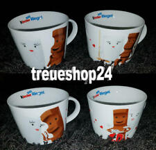 Alle 4 versch. KINDER RIEGEL SAMMELTASSEN 2018 Ferrero Milky & Schoki unbenutzt!