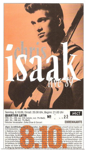 Chris isaak live concert - isaak,