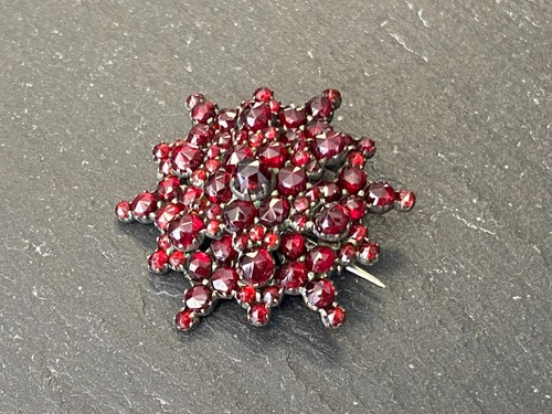 Antike böhmische brosche mit - bÖhmische,