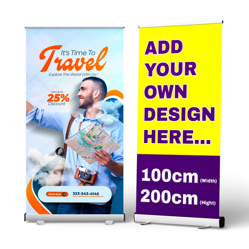 Personalisiertes rollbanner - personalisiertes,
