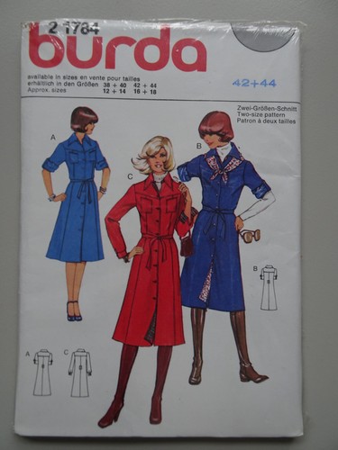 Vintage schnittmuster burda - schnittmuster,