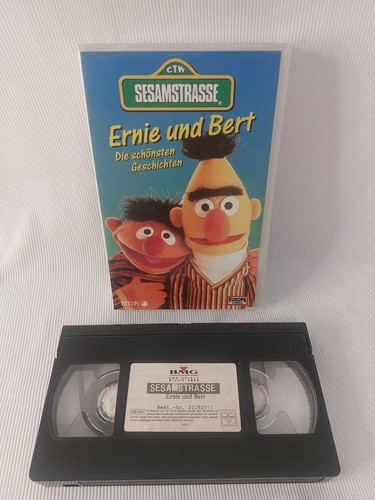 Vhs kassette sesamstrasse - vhs, kassette,