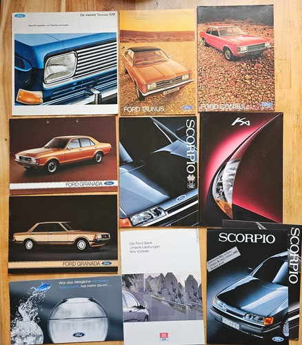 10x ford prospekte - 10x,
