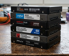 Schnelle SATA SSD Festplatten