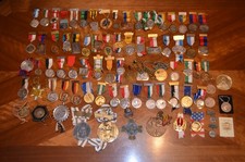 Große sammlung medaillen - große,