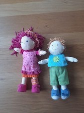 HABA Stoffpuppe Lilli Luca 30 Cm  Puppe Junge Mädchen Paket