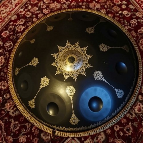 Black yantra note - black, d