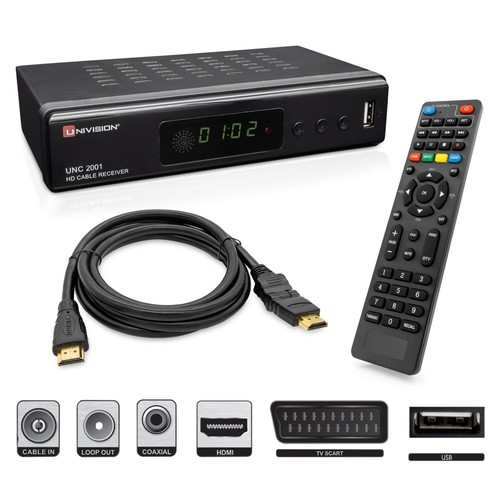 Dvb kabel receiver - hd, dvb-c