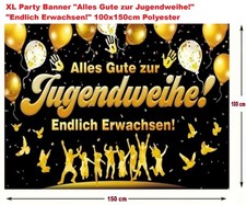 XL Party  Tür Banner "Alles