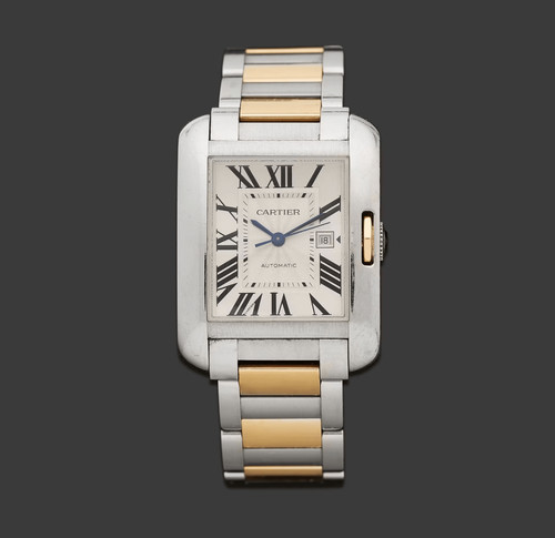 Cartier tank anglaise 18k gold - cartier,
