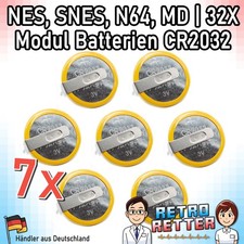 7x CR2032 Batterie für Super