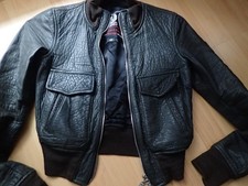 Belstaff Damen-Lederblouson Piloten- Bomberstyle, Gr.XS, gebraucht