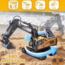 RC-Bagger Ferngesteuerter Bagger Spielzeug, 1:20 RC Bagger mit Metallschaufel