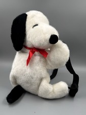 Peanuts Snoopy Vintage Plüsch Kinder Rucksack Kindergarten Tasche PTS rar 40 cm