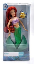 Disney Ariel Puppe & Flounder