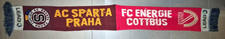 AC Sparta Prag vs FC Energie Cottbus Schal / IFreundschaftsschal / SELTEN /