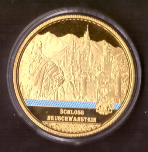 Medaille schloß - medaille,