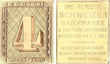 Schweiz Goldklippe ohne Jahr 4