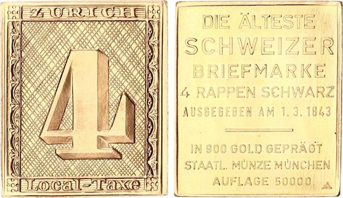 Schweiz goldklippe ohne jahr - ohne, 4