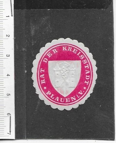 Siegelmarke sachsen - (174),