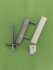 Roto Ecklager 130kg Centro / NT mit weißen Kappen Zapfenabstand 55mm Bandseite K