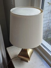 Retro Tischlampe aus Messing ca. 50 cm, gebraucht