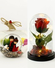 Ewige Rose im Glas „Die