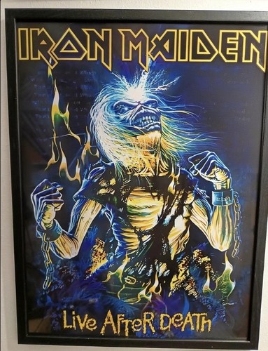 Iron maiden wandbild - iron,