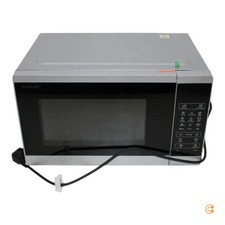Sharp YC-MG252AE-S Mikrowelle Ofen Grillfunktion Silber 900 W SIEHE TEXT/FOTO