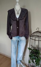 Jacke Plüschjacke Wearhouse XL braun Bolero Strickjacke 