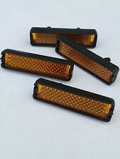 Pedal Reflektoren Set 4 Stück Fahrrad Pedalreflektor Rückstrahler Pedalstrahler